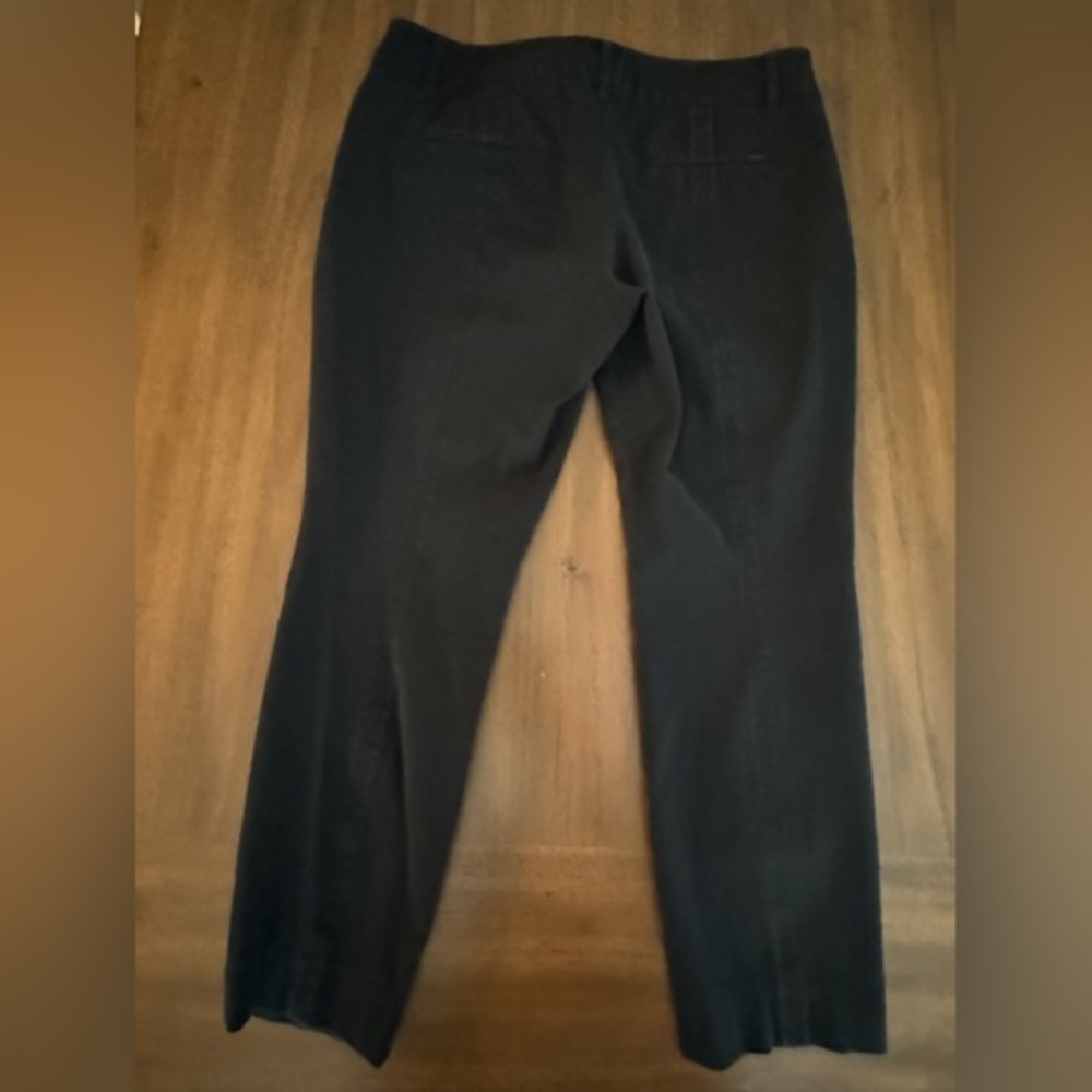 White House Black Market Black Ankle Pant Size 8